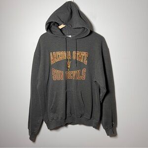 Arizona State Sun Devils Hoodie Men’s L Gray Champion ECO Pullover Sweatshirt